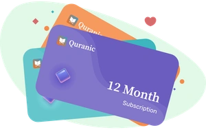 Quranic gift subscription cards